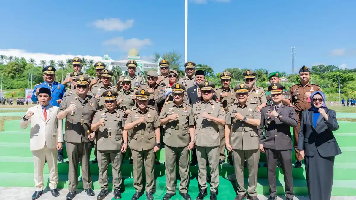 Peringatan HUT Satpol PP, Satlinmas, dan Damkar se Sulteng Dipusatkan di Banggai