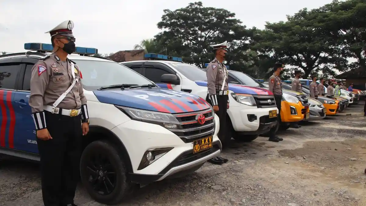 103 Personel Polres Pringsewu Dilibatkan untuk 2 Pospam Idul Fitri