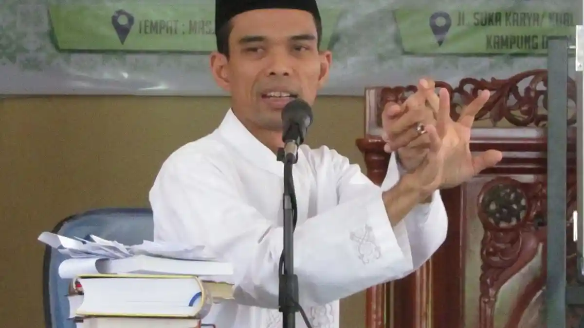 Ditanya Usulan Cawapres Ijtima Ulama, Begini Kelakar Ustaz Abdul Somad Soal Nissa Sabyan