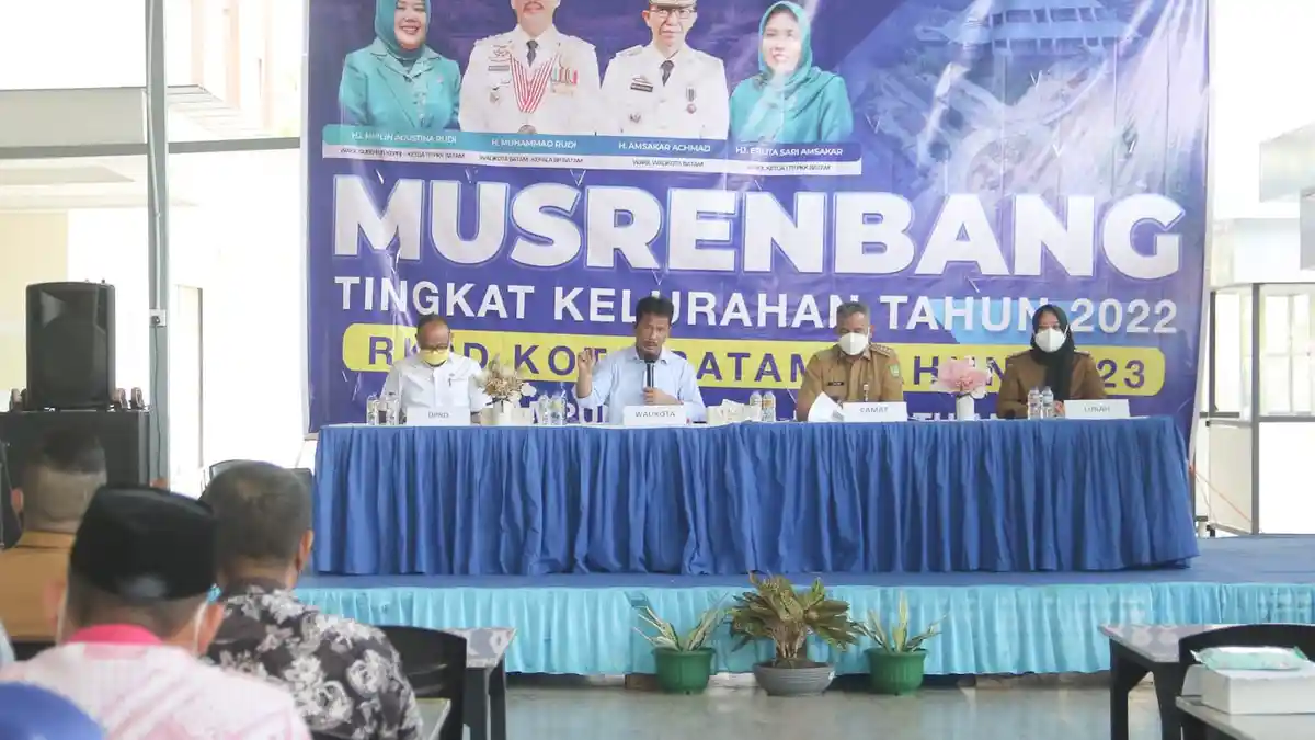 WARGA Kampung Seraya Batam Usulkan 23 Program Prioritas Tahun 2023, Didominasi Proyek Fisik