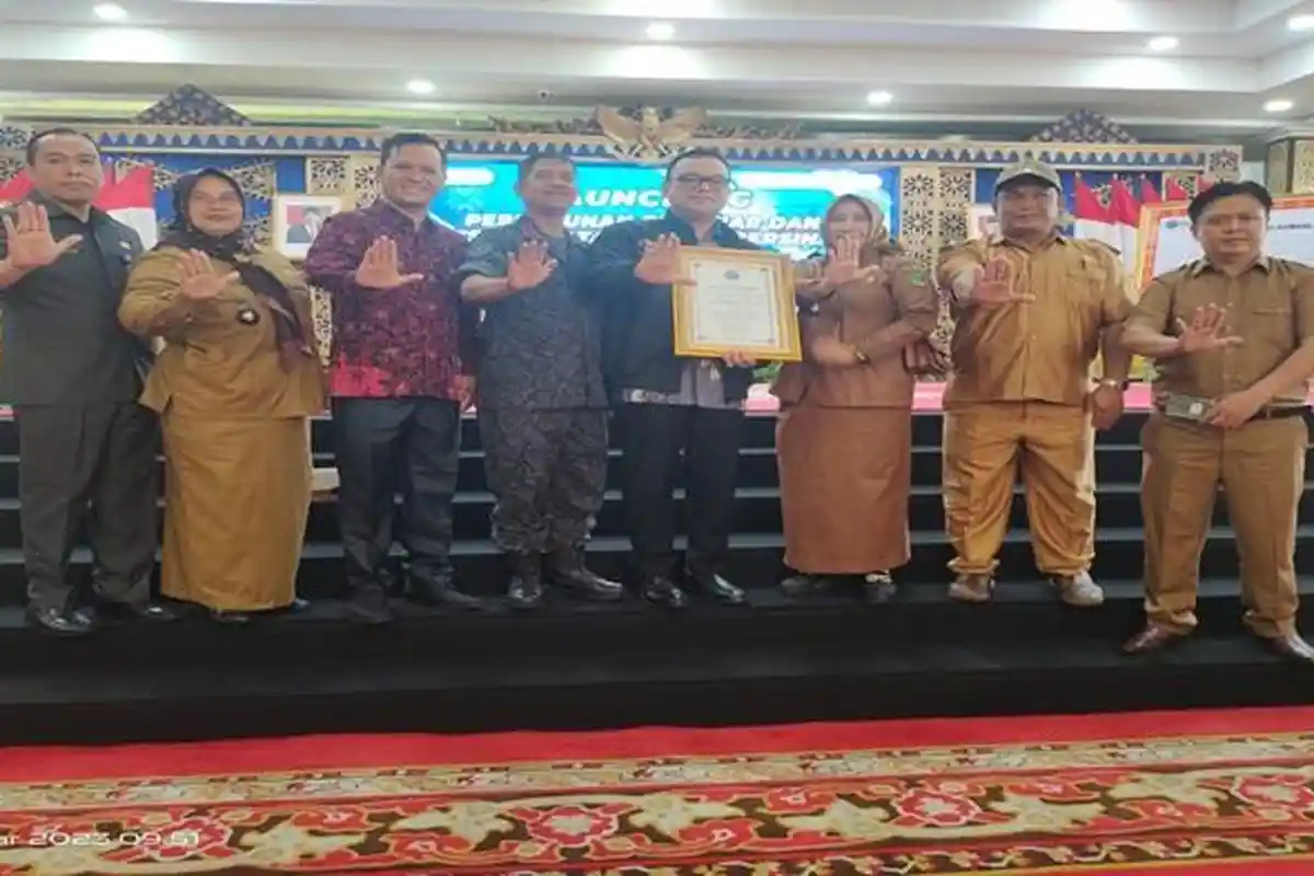 Serius Tangani Bahaya Narkoba, Pemkab Empat Lawang Terima Penghargaan Dari BNN RI