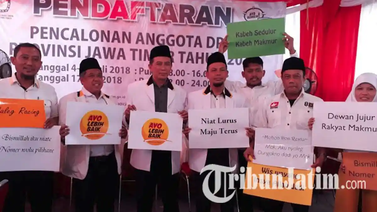 115 Bacaleg yang Didaftarkan DPW PKS Jatim Didominasi Perempuan dan Kaum Millenial