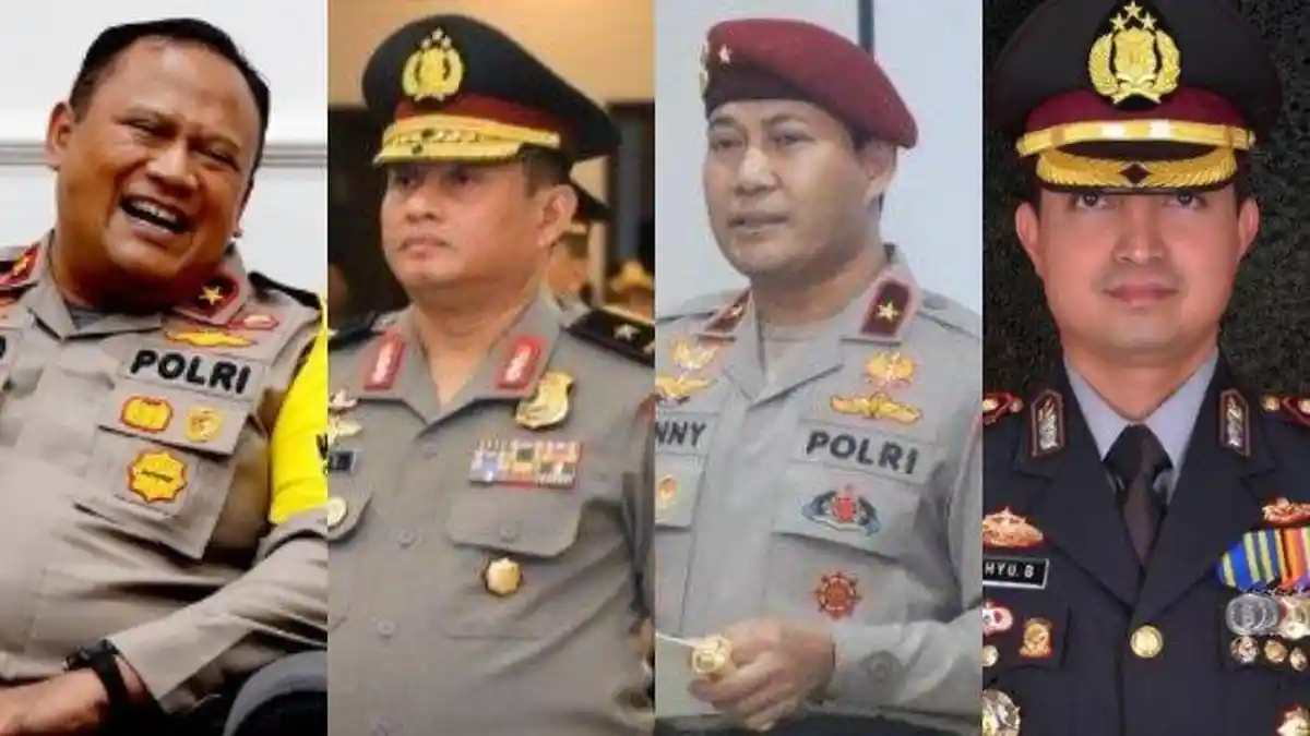 4 Jenderal Muda Jebolan Akpol 1998, Siapa Duluan Promosi Jadi Kapolda?