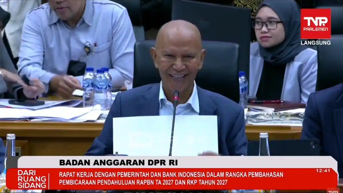 Ekspresi Penuh Makna Ketua Banggar DPR RI ke Purbaya Saat Rapat Anggaran - Wartakotalive.com