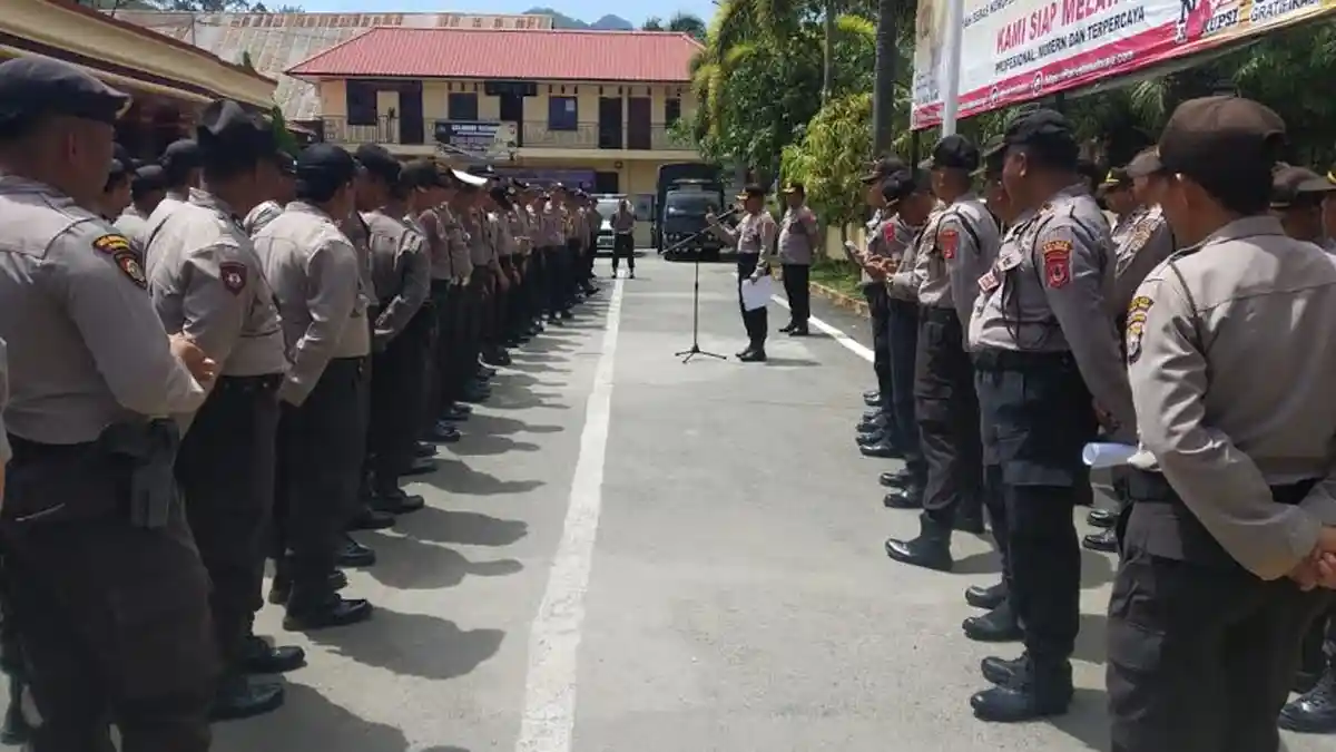 Jelang Pilkalem Toraja Utara, Petugas Gabungan Mulai Disiagakan