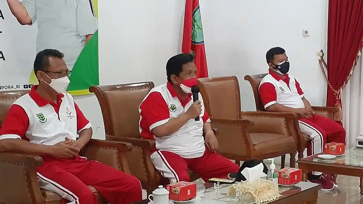 Peringati Haornas, Wakil Bupati H Sudono Minta KONI Purbalingga Ciptakan Juara