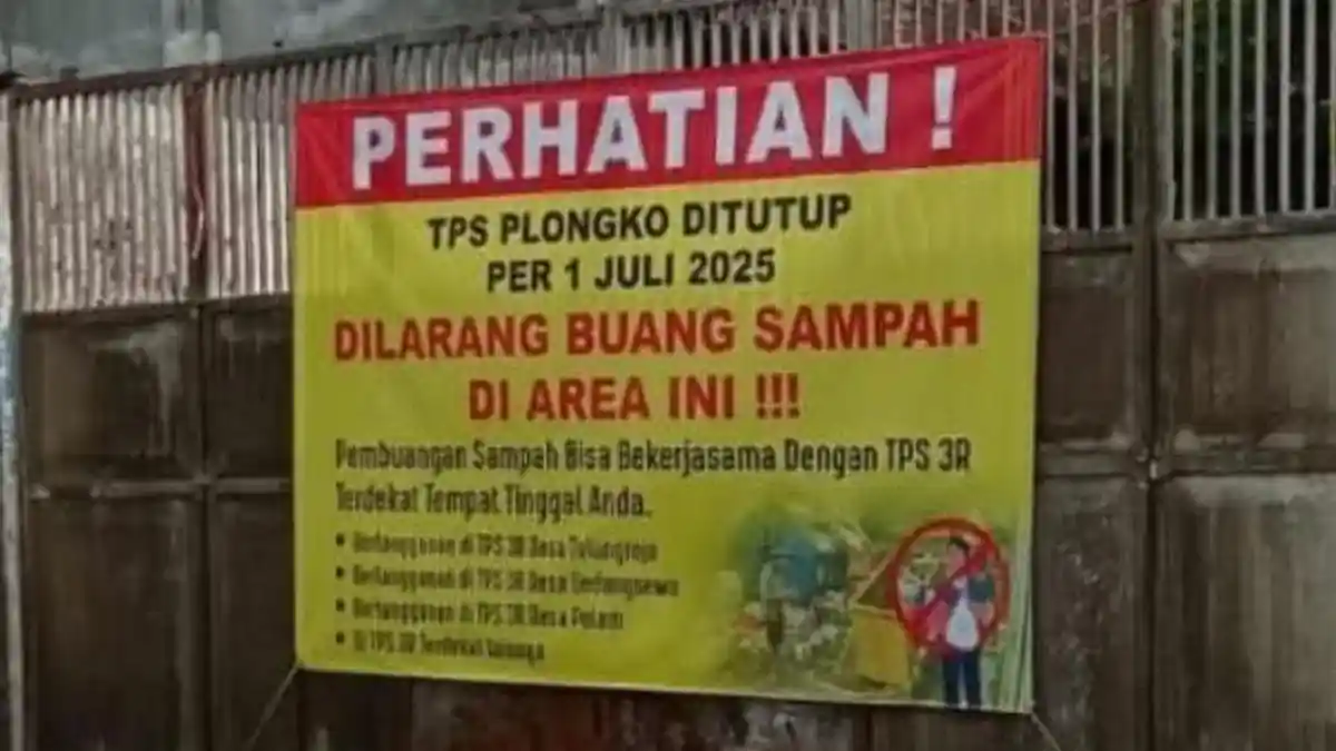 Dikeluhkan Warga, TPS Plongko Pare Kediri Ditutup Permanen Mulai 1 Juli 2025