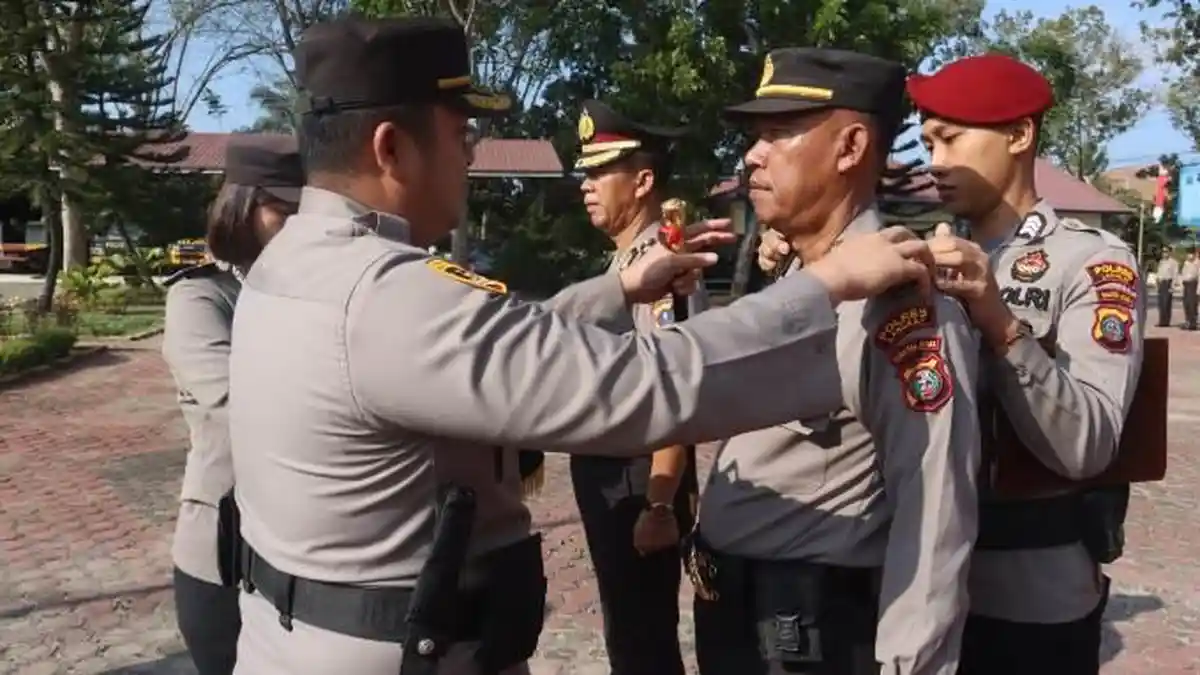 Tiga Personel Polres Langkat Naik Pangkat, Ini Daftarny