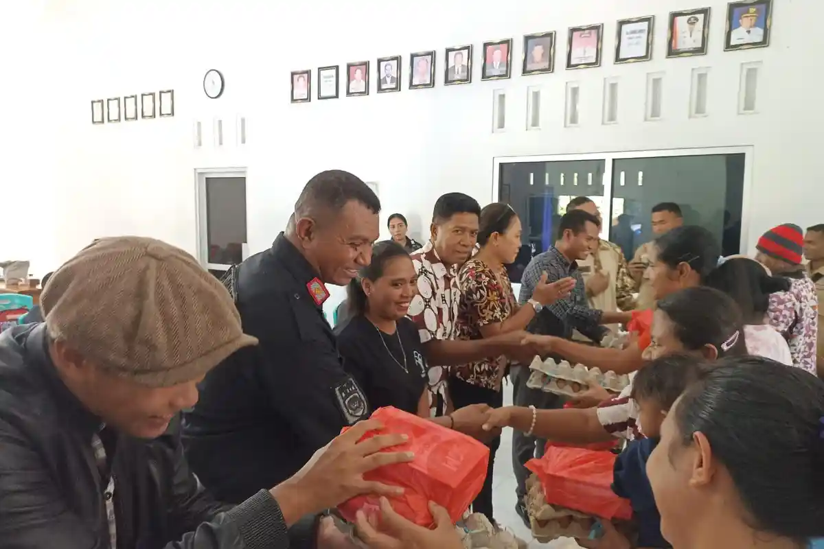 Rutan Maumere Gelar Bhakti Sosial Pengentasan Stunting Sambut HDKD ke- 78