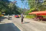 Volume Kendaraan Jalur Lembah Anai Meningkat Kamis Siang, Arus Lalu Lintas Terpantau Lancar