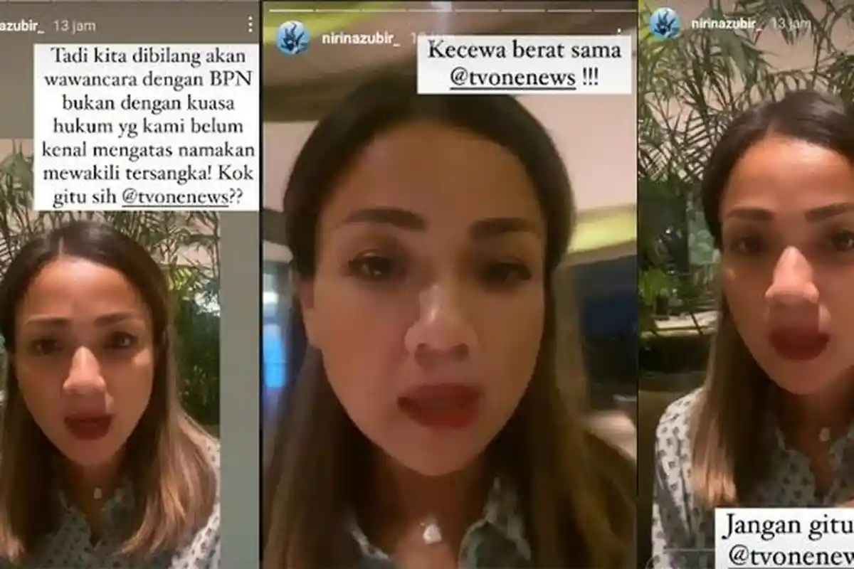 Nirina Zubir Walk Out Saat Wawancara Karena Merasa Dijebak, Pihak Stasiun TV Bereaksi, Klarifikasi