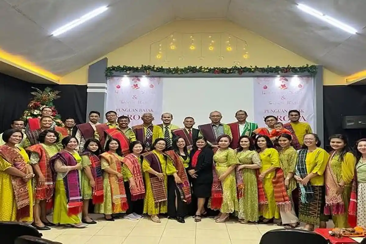 Paguyuban Batak Saroha Manggarai Gelar Natal dan Tahun Baru Bersama 
