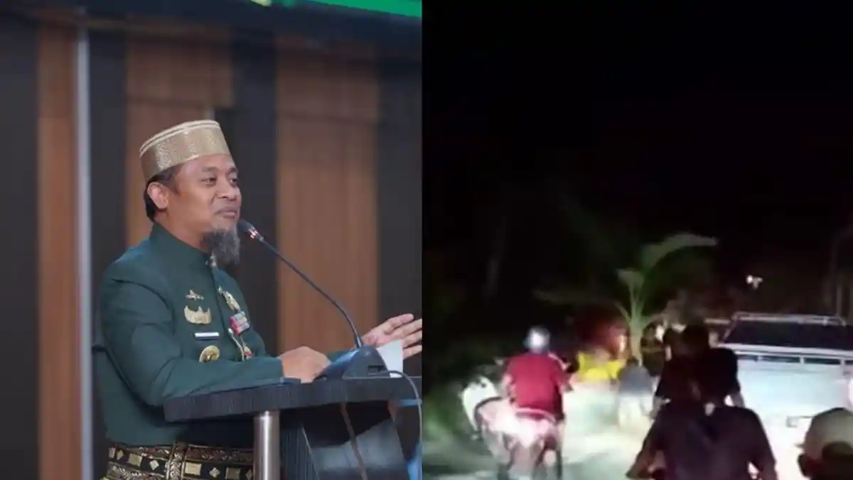 Tak Senang Warga Wajo Tanam Pohon Pisang di Jalan Rusak, Gubernur Sulsel: Pakai Emas Kalau Perlu! - Tribun-timur.com