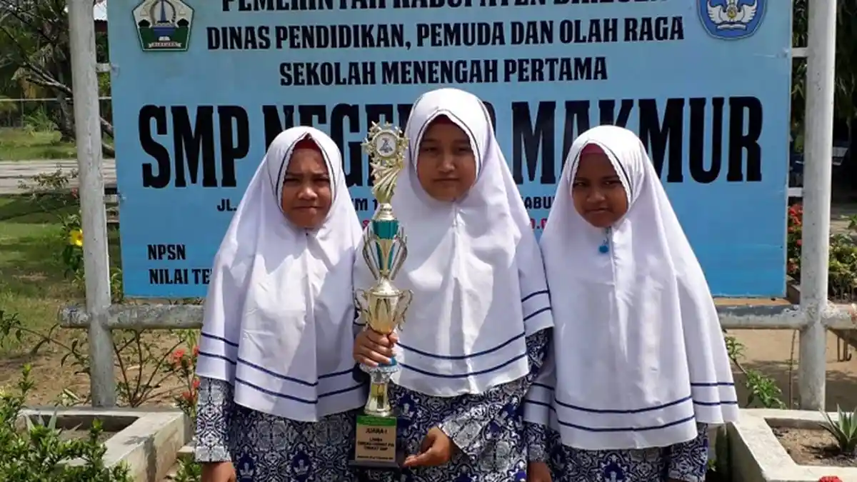 Empat Pelajar SMP Makmur ke Makassar, Ini Perlombaannya
