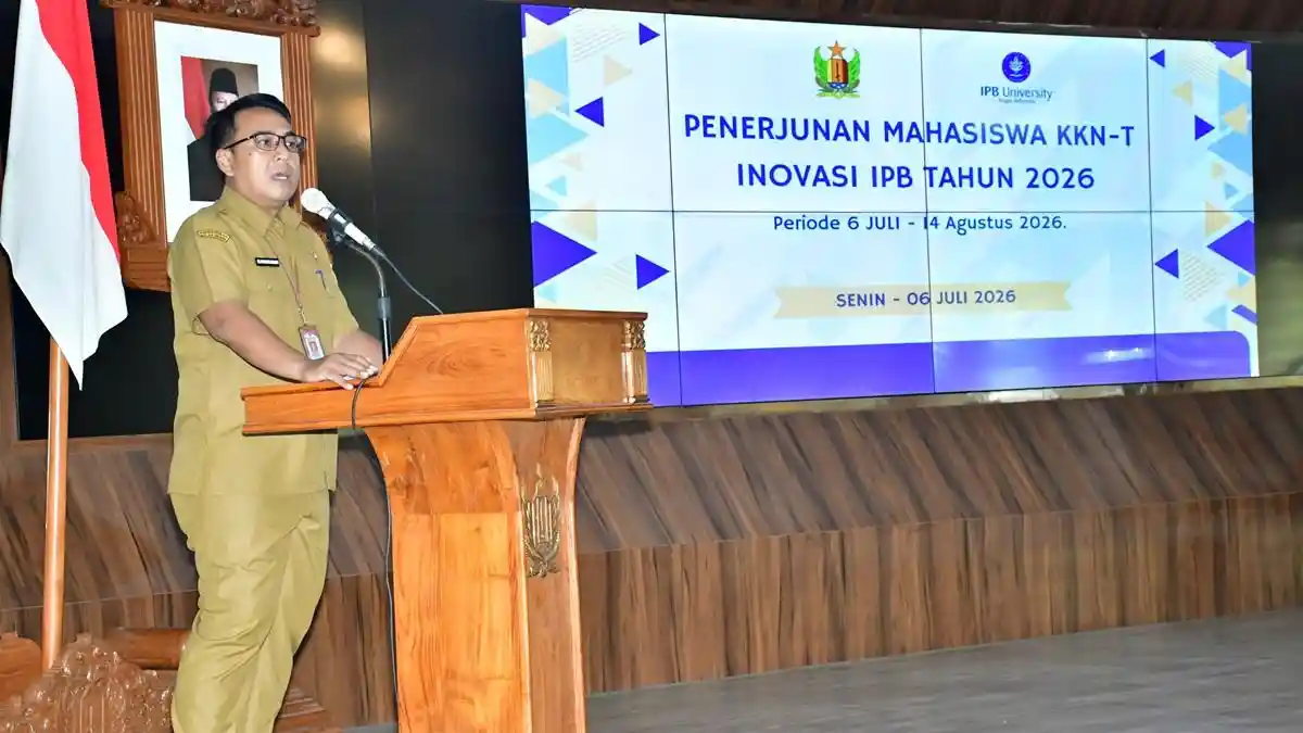 Kolaborasi Lawan Kemiskinan, 90 Mahasiswa IPB Jalankan KKNT di Pekalongan - Tribunjateng.com