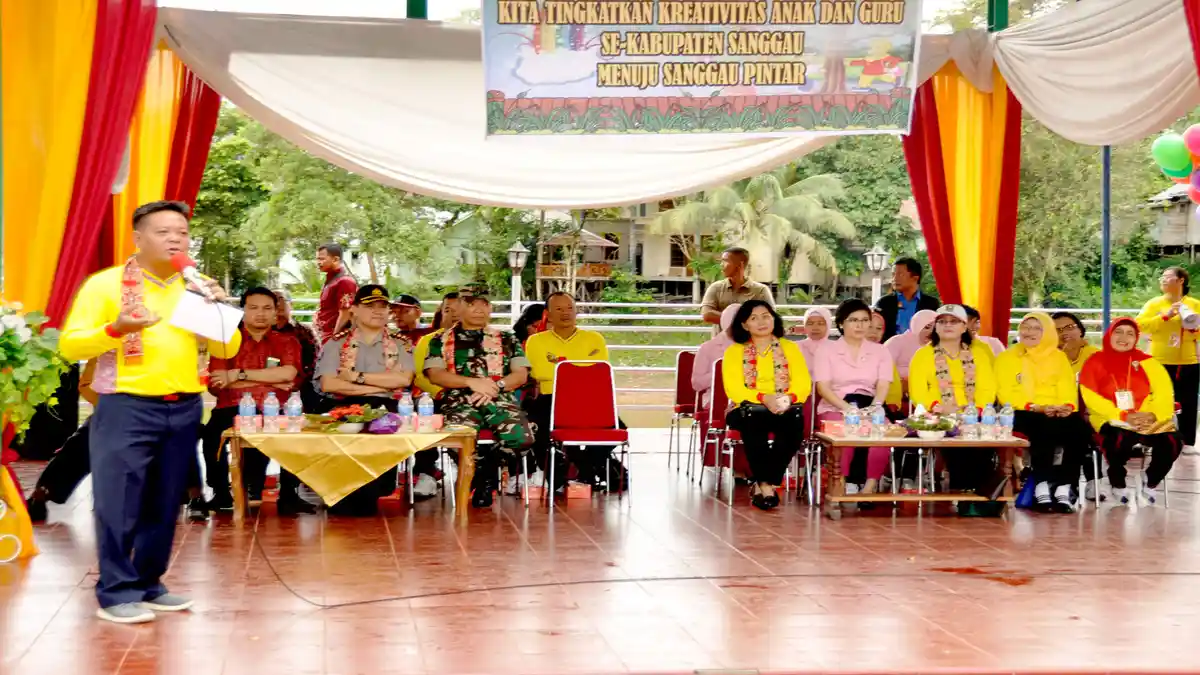 Ribuan Anak PAUD se-Kabupaten Sanggau Ikuti Jambore