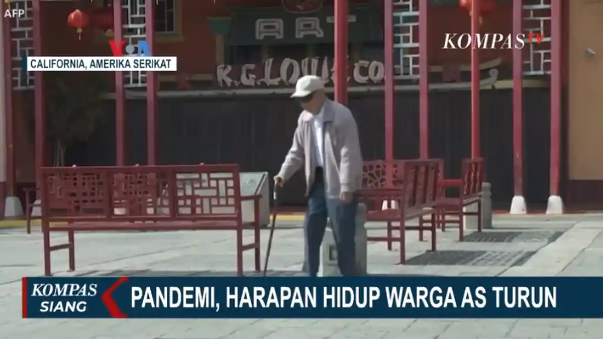 Dampak COVID di AS - Harapan Hidup Turun Drastis, Kematian pada Tahun 2020 Tertinggi dalam Sejarah