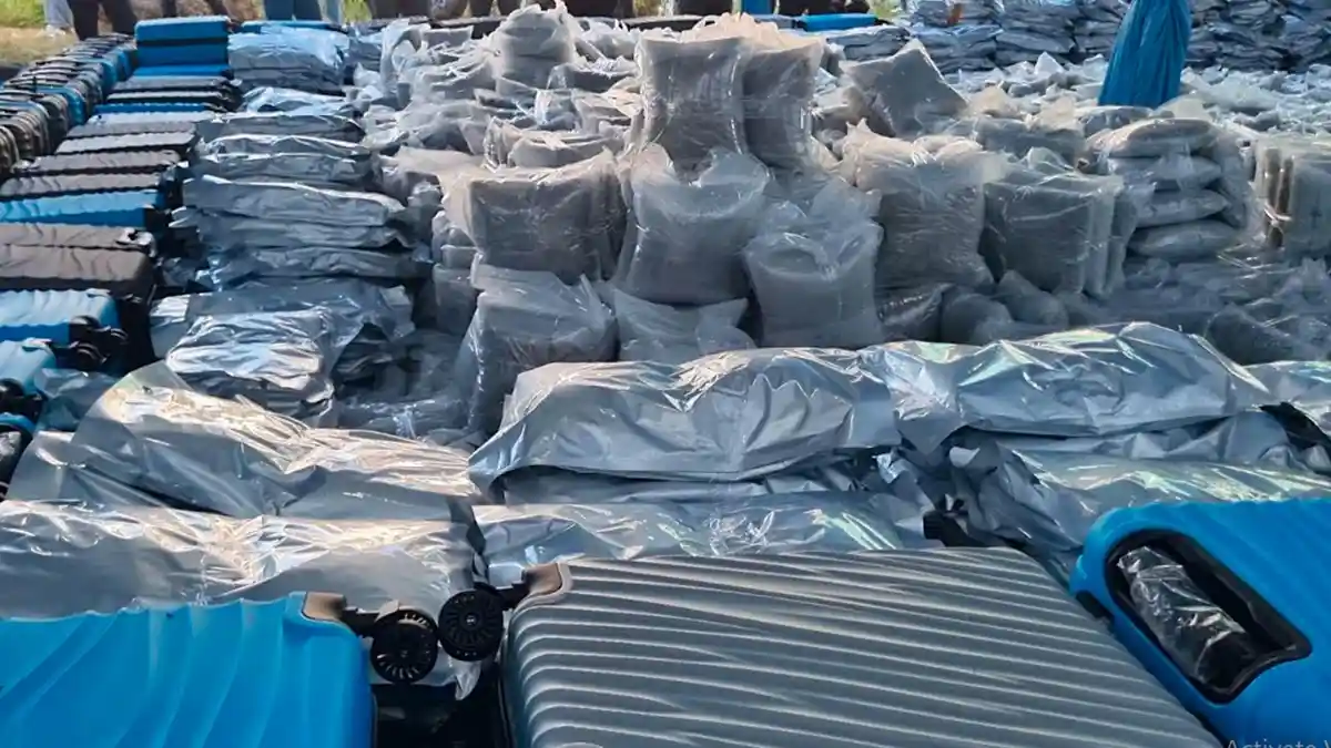Ternyata Narkoba Gaya Baru 3,37 Ton Cannabis Buds Thailand di Gresik akan Diolah jadi Liquid Vape - Surya.co.id