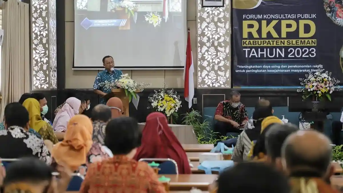 Pemkab Sleman Gelar Forum Konsultasi Publik RKPD 2023