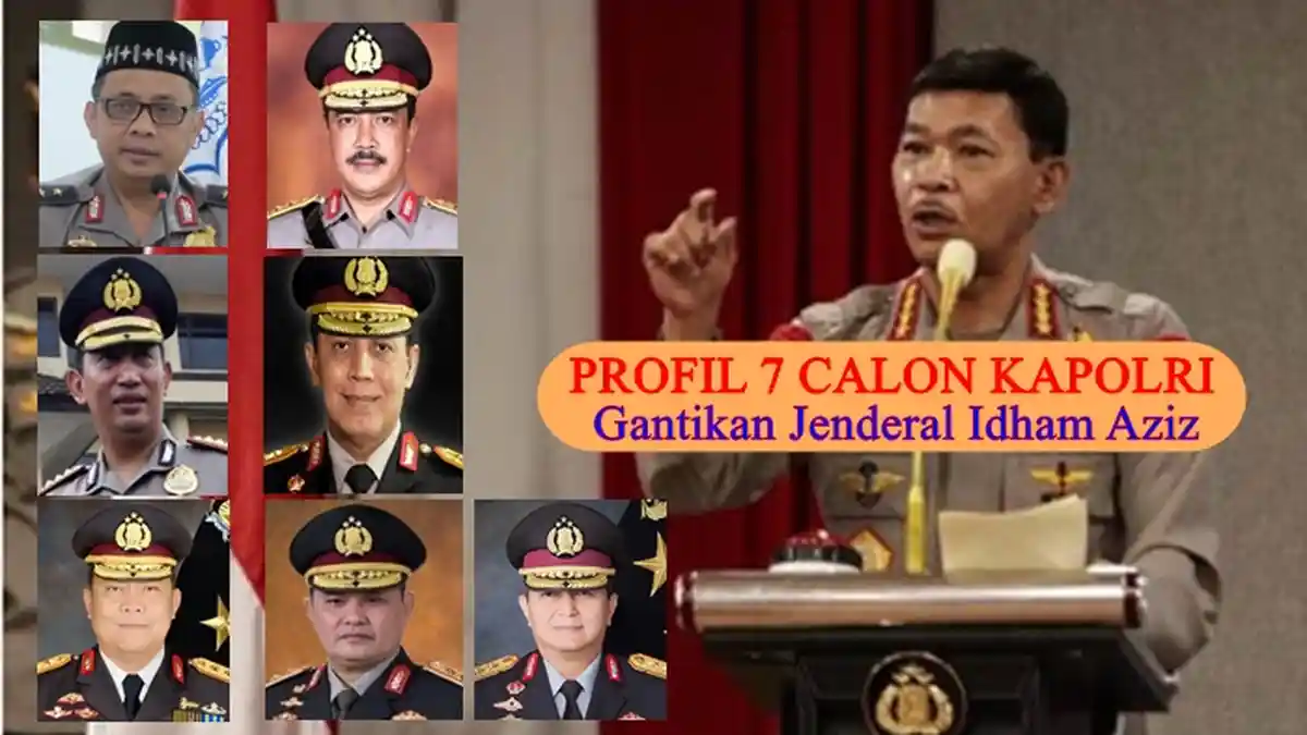 Profil 7 Calon Kapolri, Peraih Adhi Makayasa, Amankan Kasus Rizieq, Kasus Djoko Tjandra dan Teroris