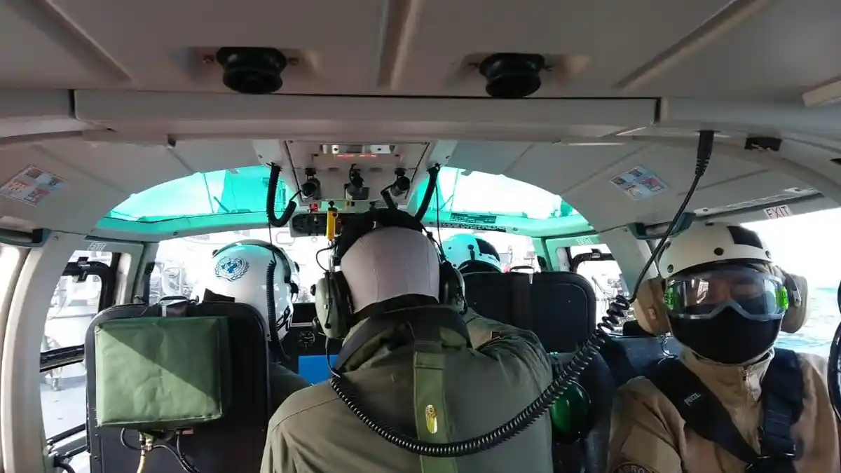 Satgas Maritim TNI ''Evakuasi'' Kru Kapal Jerman