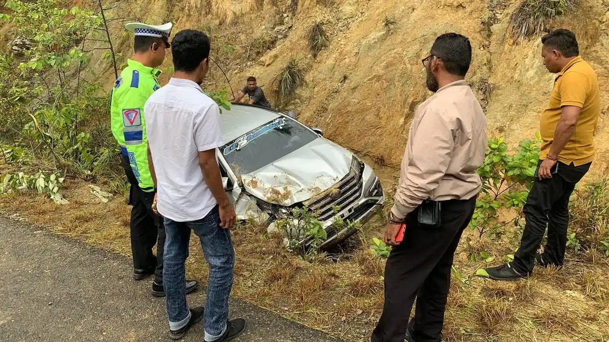 Kecelakaan Tunggal di Halmahera Timur, Iptu Masqun Abdukish: Tingkatkan Kewaspaan Berkendara