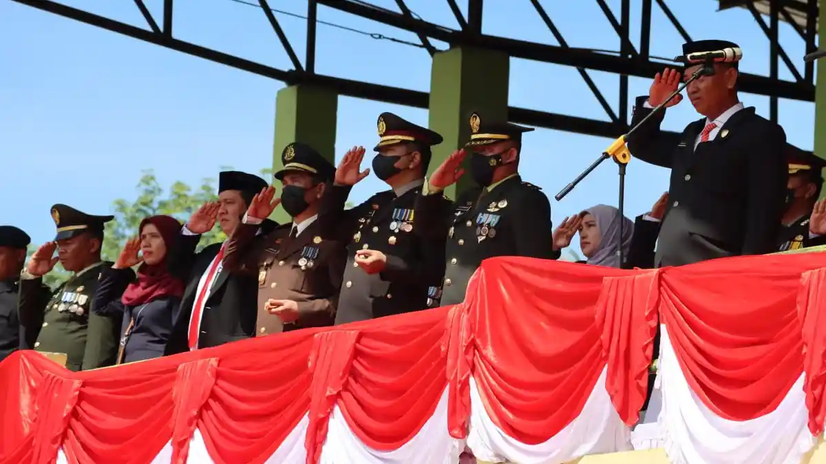 HUT RI Ke 77, Kapolres Padagsidimpuan: Kita Wujudkan Indonesia Pulih Lebih Cepat, Bangkit Lebih Kuat