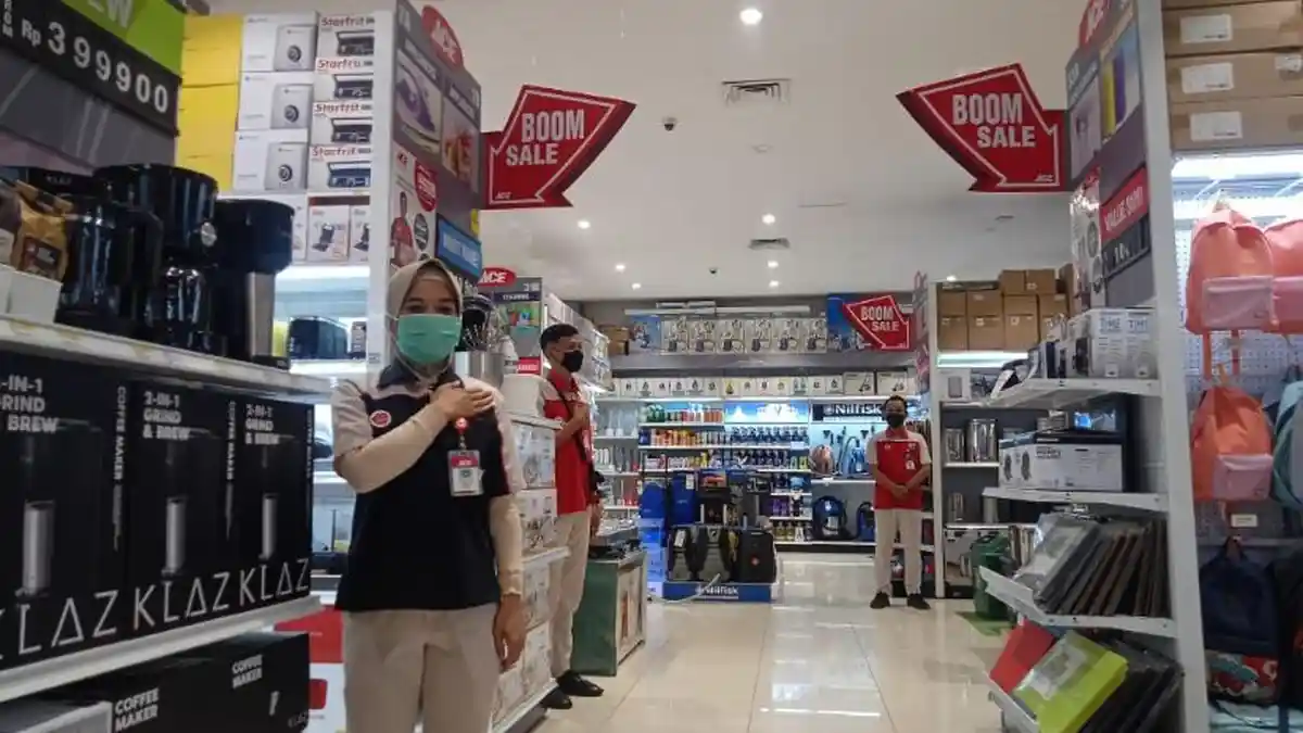 Saatnya Belanja, Ace JPM Trona Hadirkan Program Boom Sale