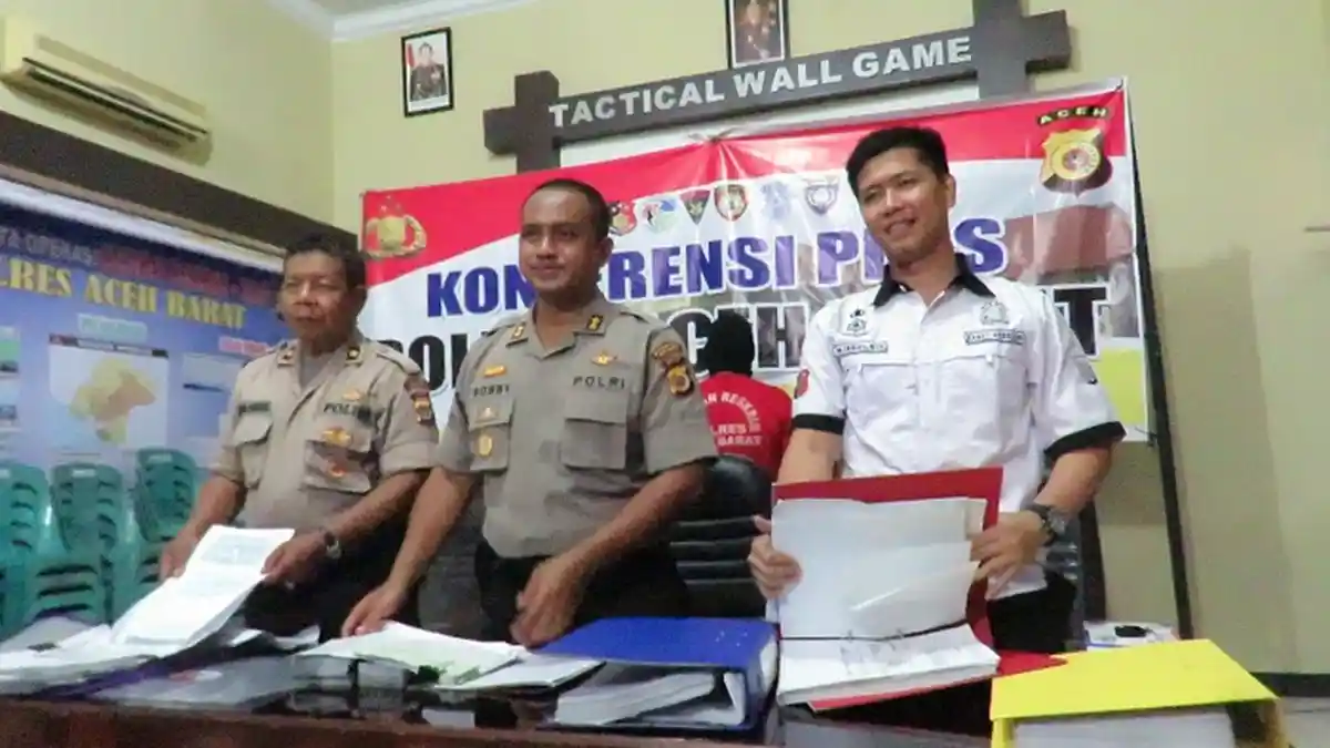 Polisi di Aceh Barat Tahan Seorang ASN, Dugaan Korupsi Pengelolaan Kedelai