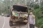 Kronologi Tabrakan Maut Fuso vs Pikap di Muara Lakitan, Ambil Jalur Lawan di Tikungan, Kernet Tewas