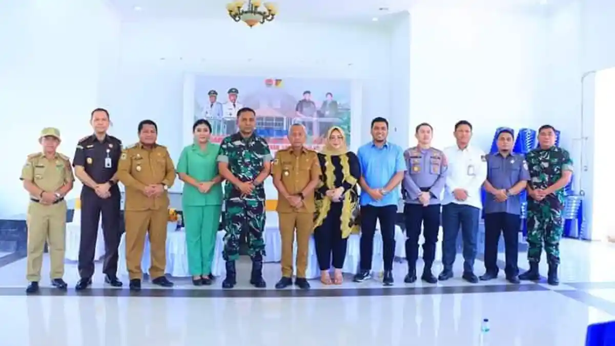 Terima Kunjungan Dandim 1308/LB, Bupati Banggai Laut Paparkan Prestasi Daerah
