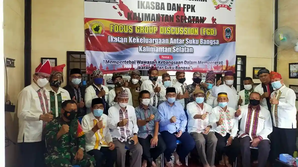 Pengurus Ikasba Bantu Menjaga Kerukunan Jelang PSU Pilgub Kalsel