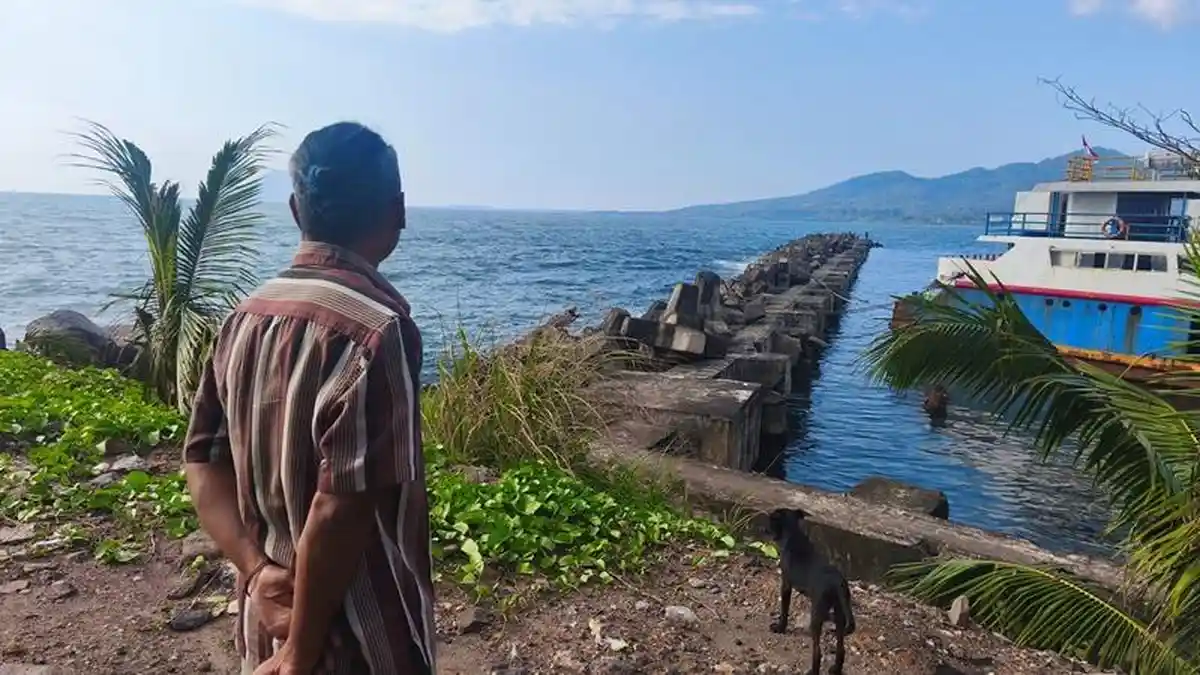Warga Meminta Dinas Terkait Atasi Buaya yang Berkeliaran di Sekitar Pesisir Manado