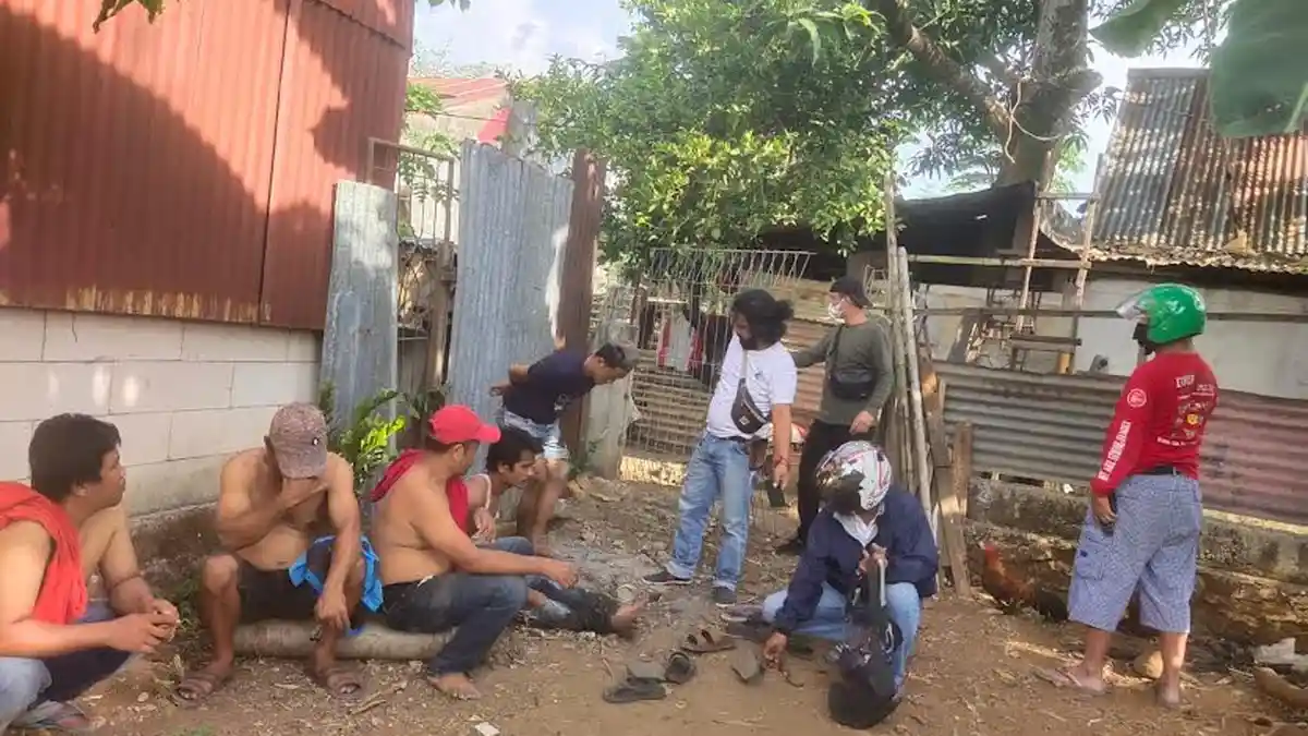 Dikira Driver Ojol Ternyata Polisi, Pelaku Judi Sabung Ayam di Manggala Lari Kocar-kacir