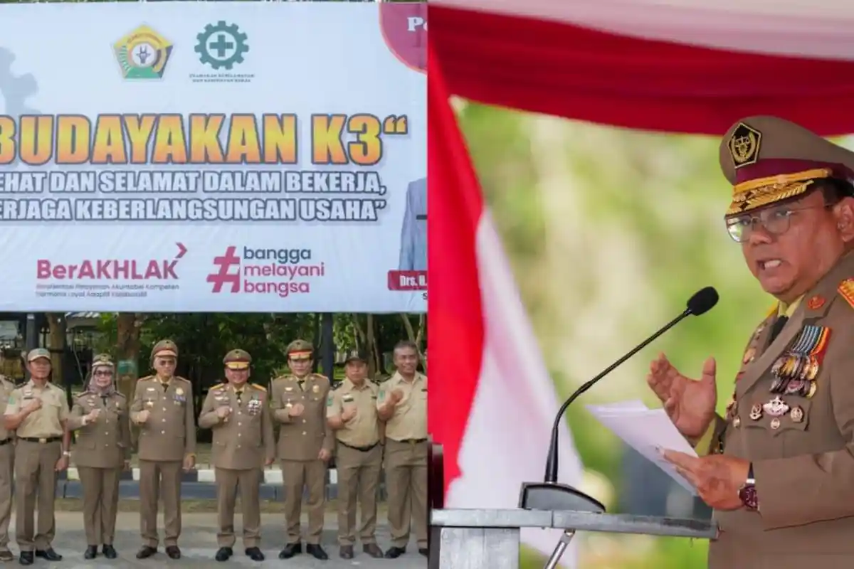 Pj Gubernur Sultra Imbau Pengawas Ketenagakerjaan dan Pengusaha Tingkatkan K3 di Lingkungan Kerja