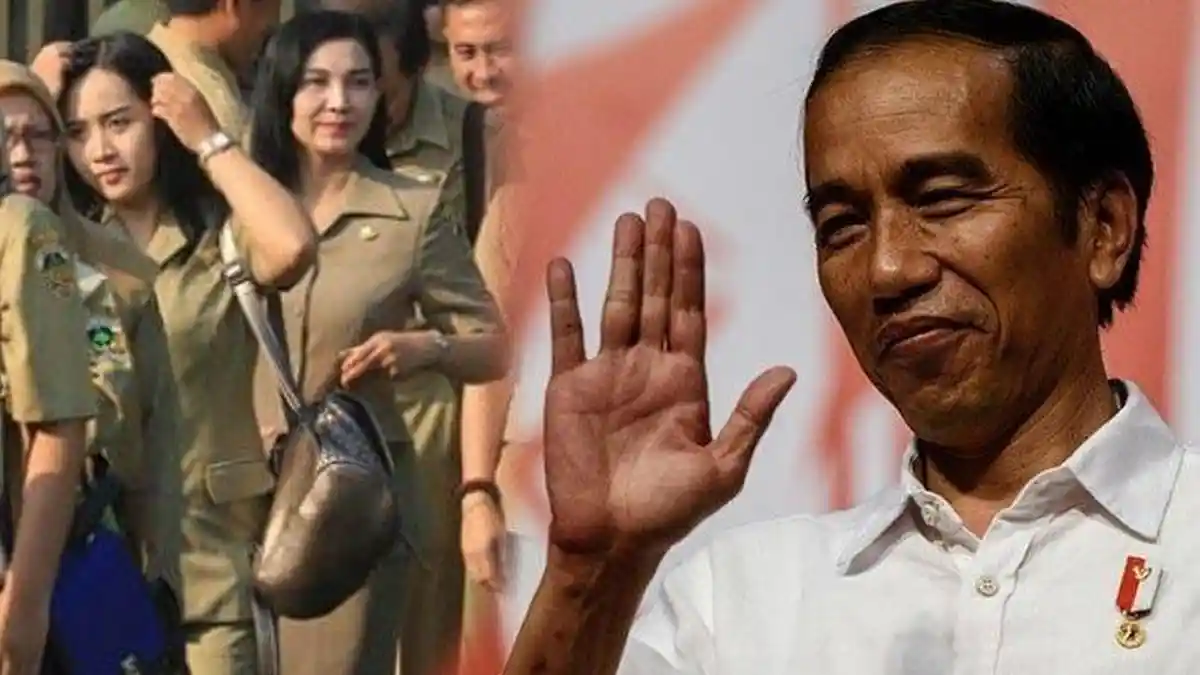 Presiden Jokowi Umumkan Kenaikan Gaji PNS Bulan Ini, Gaji PPPK dan Tukin PNS Juga Ikut Naik?