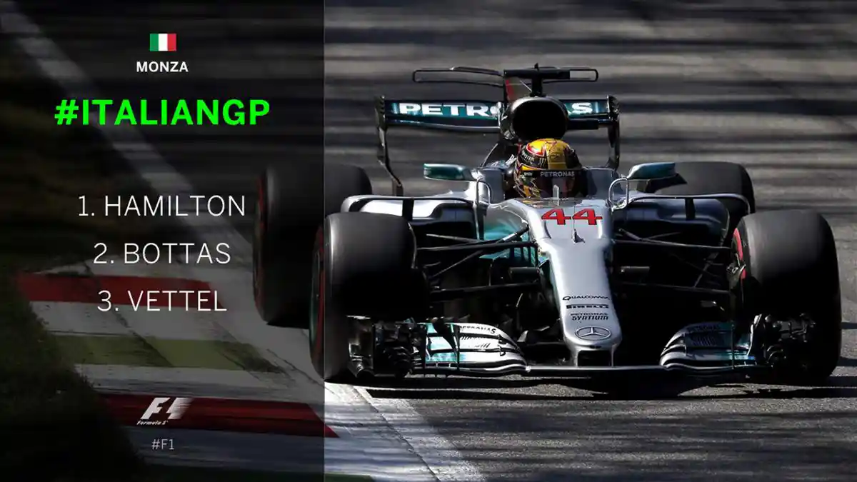 Tak Terbendung Sejak Start. Lewis Hamilton Juara di Sirkuit Monza GP Italia. Ferrari?