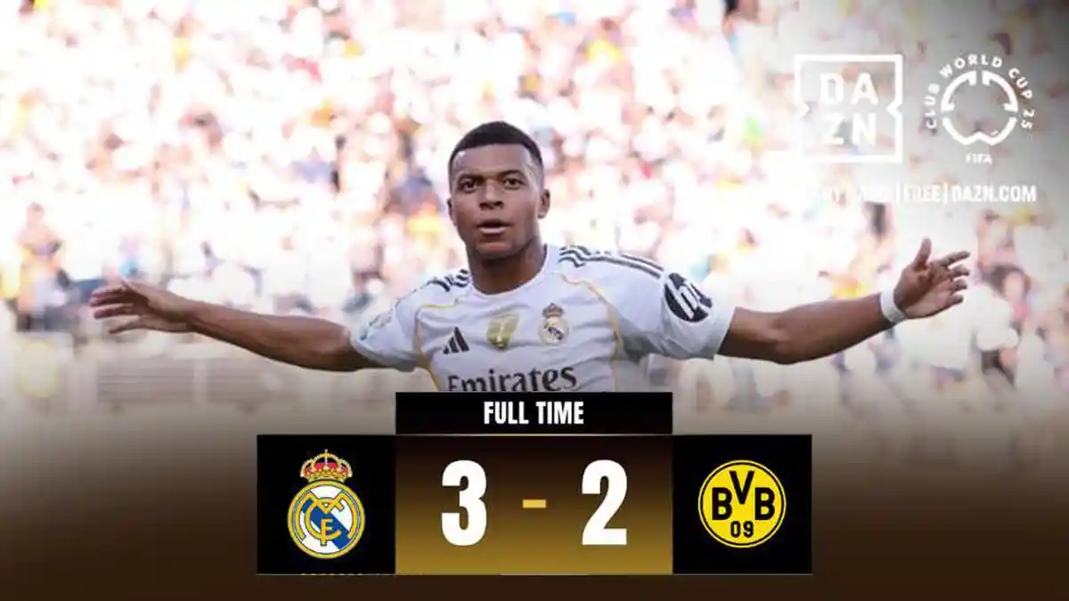 Hasil Piala Dunia Klub 2025, Duo García Sumbang 2 Gol, Mbappe 1 Gol, Real Madrid Lolos ke Semifinal