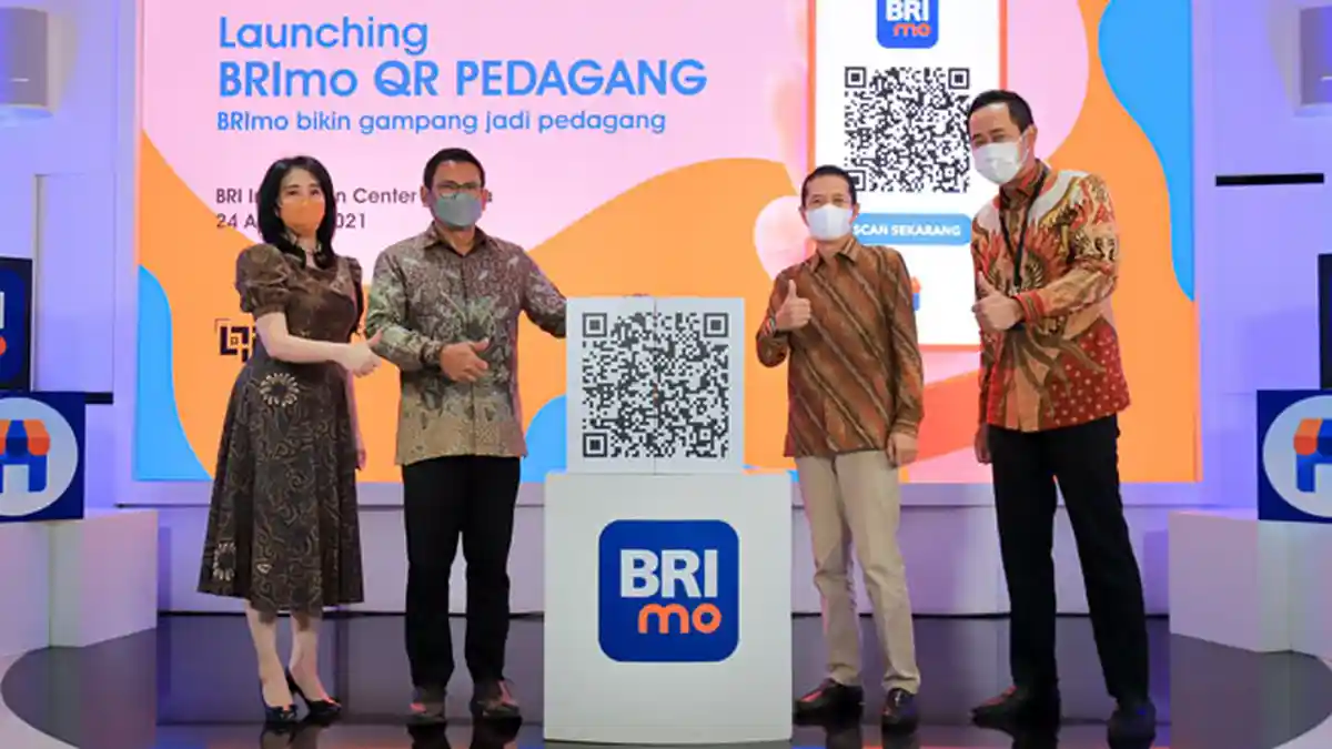 BRI Luncurkan Fitur QR Pedagang, Kini Transaksi Cashless Bisa Lewat BRImo