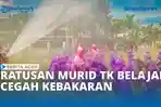 VIDEO - Ratusan Murid TK Nusa Indah Bireuen Belajar Cegah Kebakaran di Markas Damkar