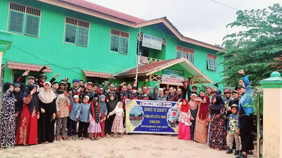 Peringati Bulan K3 Nasional, PT Pama Gelar Baksos Berkonsep Fun Bike