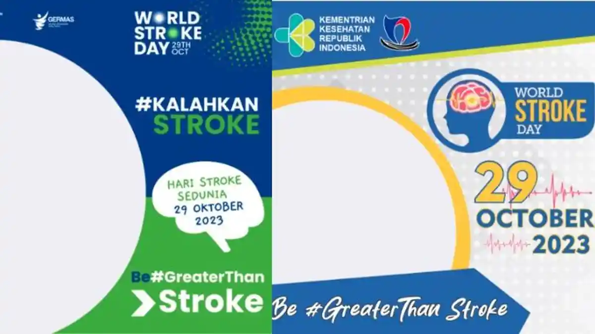 25 Link Twibbon Hari Stroke Sedunia 2023, Beserta Cara Membuatnya