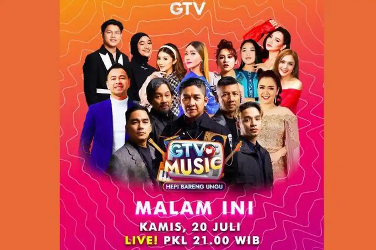 Live Streaming RCTI GTV Love Music, Ada Penampilan Rony Parulian dan Nabila Taqiyyah Indonesian Idol