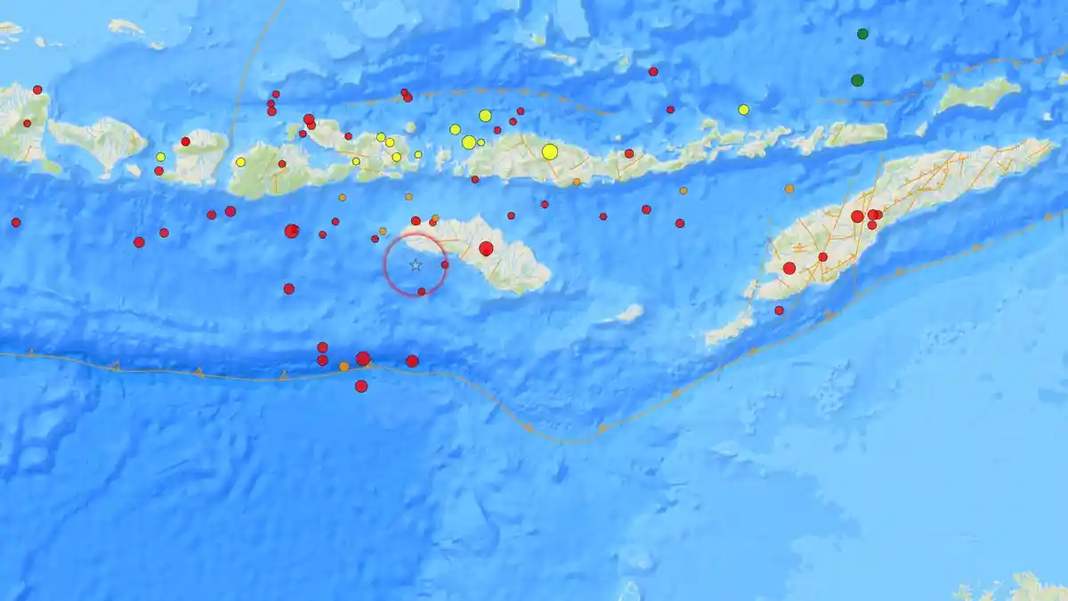 Terkini! Gempa Magnitudo 2,7 Guncang Wilayah Nusa Tenggara Timur, Ini Analisisnya