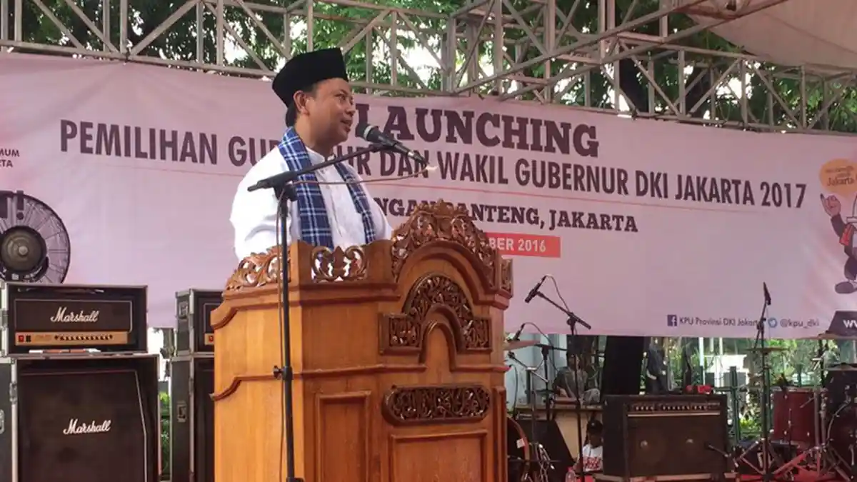 KPU DKI Jakarta Launching Pemilihan Gubernur dan Wakil Gubernur