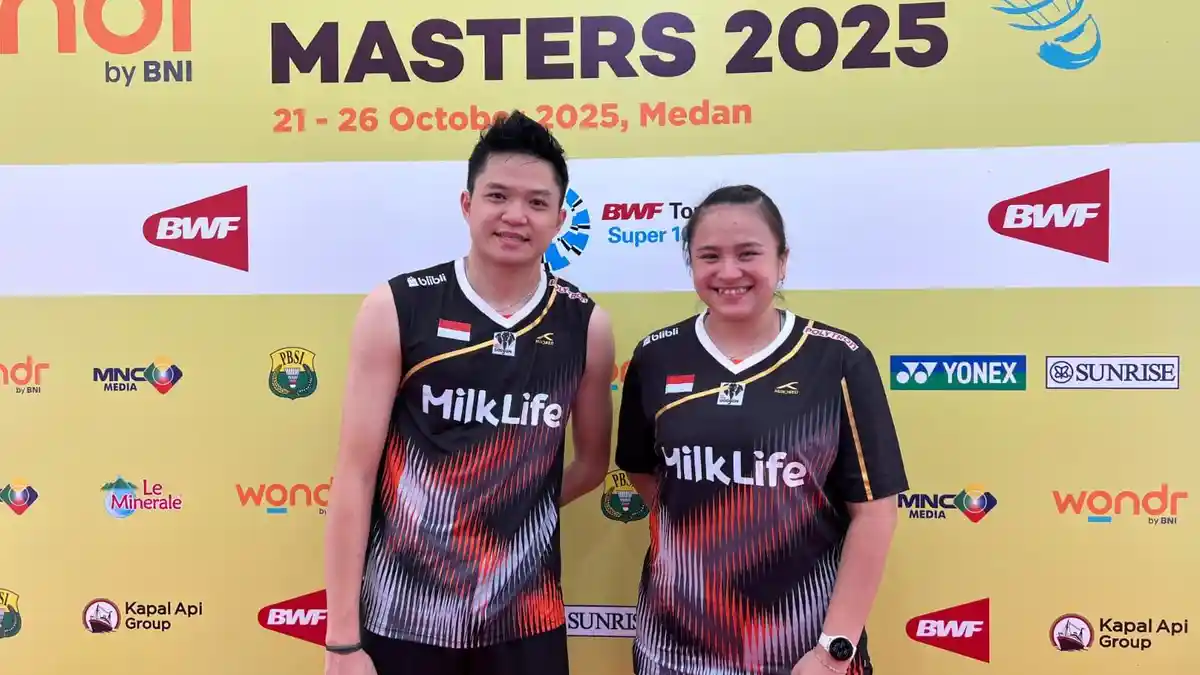 Bobby Setiabudi/Melati Daeva Melaju ke Semifinal Indonesia Masters 2025, Target Juara Jadi Fokus