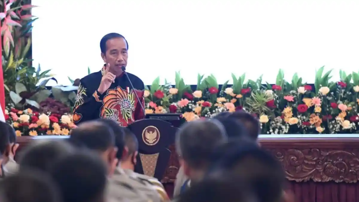 Lima Arahan Presiden Jokowi di Depan Jajaran Polri