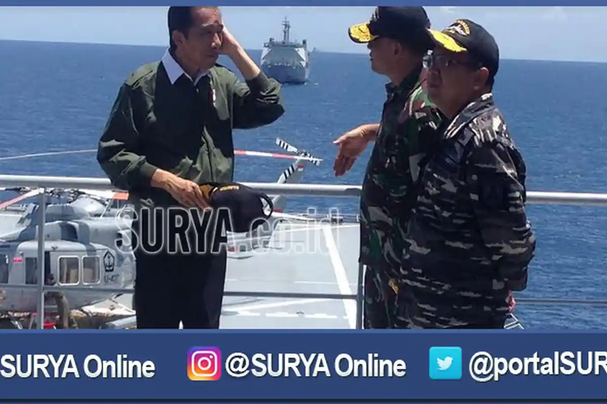 Presiden Jokowi hari ini Saksikan Kehebatan Operasi Amfibi