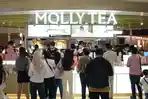 Buka Gerai Perdana di Luar Jawa, Molly Tea Hadirkan Konsep Eastern Floral Tea di Medan