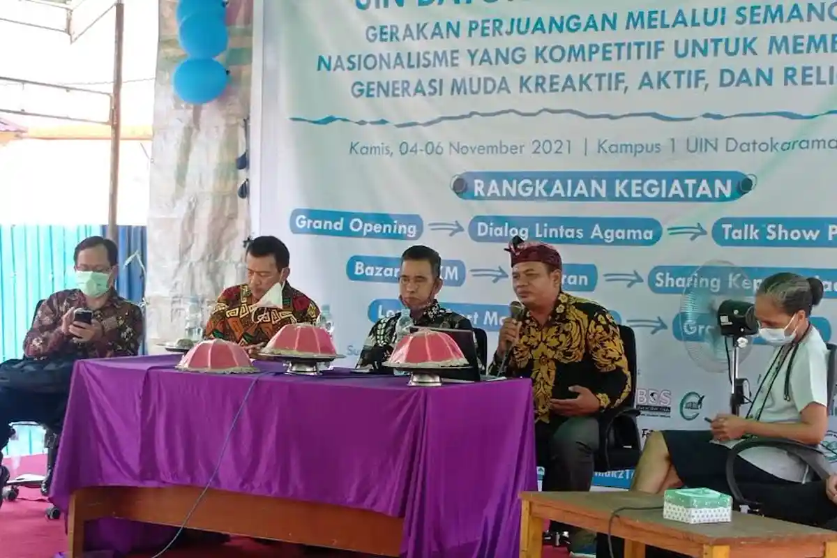 Expo UIN Datokarama Palu, Pemuka Agama Hindu Cerita Ajak Teman Demo